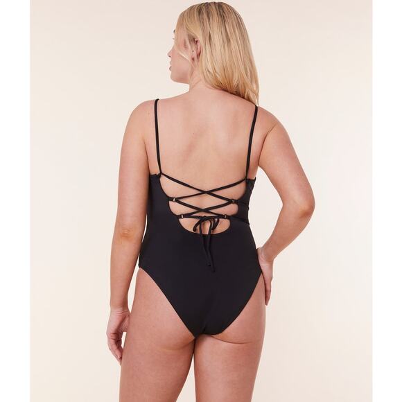 Andie Swim The Cabarete One Piece in Black M NWT - Picture 6 of 6